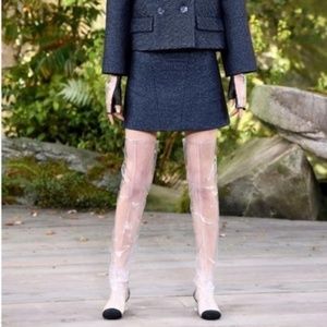 clear chanel boots